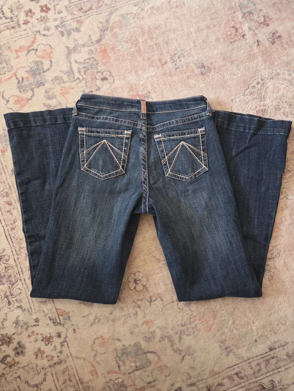 Ariat REAL Denim High Rise Teresa Slim Trouser Jeans - Size 29L